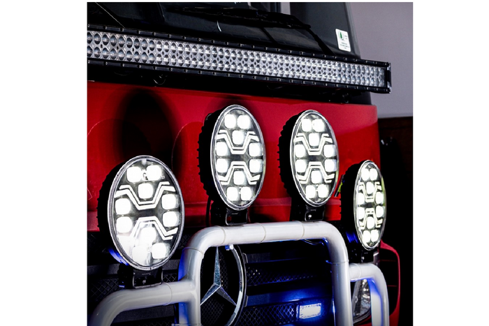 LED-arbeidslampereflektor KAMAR X-SPIDER TOXIC L3440 10xLED 80W