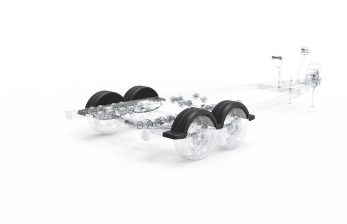 Skjerm for båthenger 13-14" DOMAR D20422 hjulbue 950/240mm