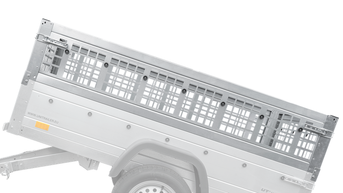 Nettingsider for UNITRAILER GARDEN TRAILER 200 KIPP tilhenger