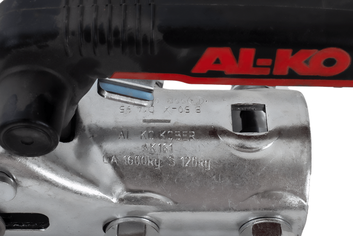 AL-KO AK161 kulefeste for en 1600 kg tilhenger med 50 mm rørformet drag