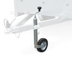 WINTERHOFF ST48-200VB støttehjul 150 kg 48 mm 505-725 mm