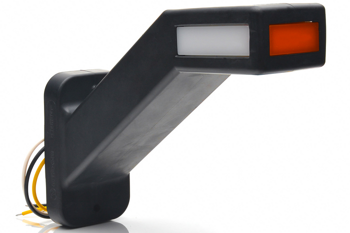 WAŚ 1448 L LED venstre markeringslampe på en gummiarm