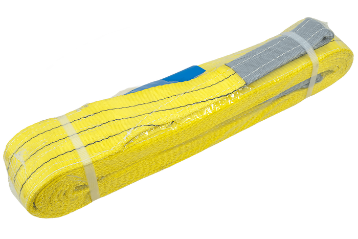 HEFFA kranbelte 6m/90mm/3t med løkker
