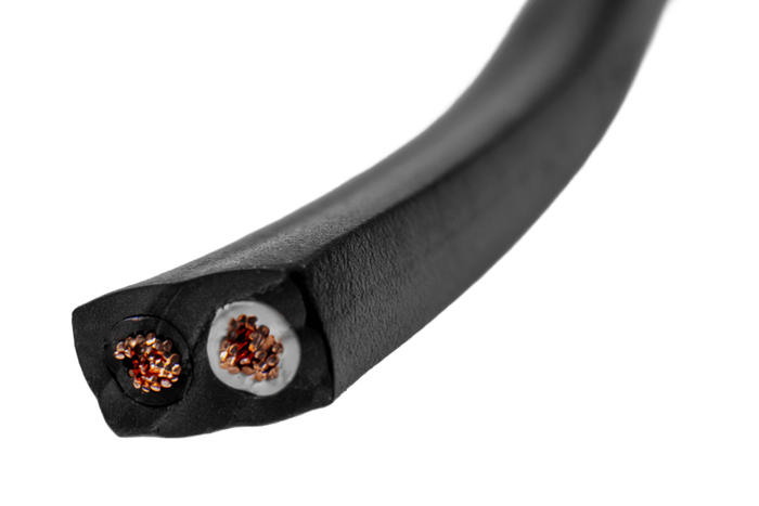 TEXSIM YLY-Sp 2x1,5 flat elektrisk kabel med to kjerner - 1 m