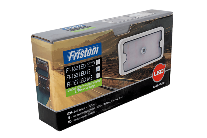 FRISTOM FT-162 LED 1000lm innvendig billampe med bryter