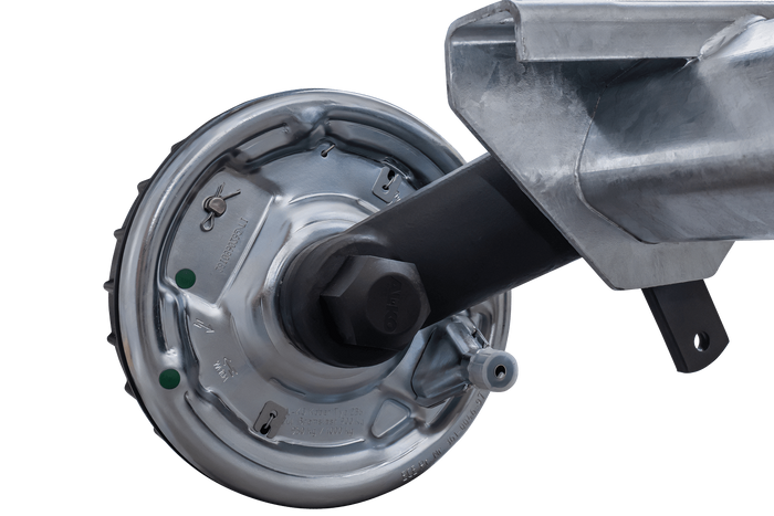 AL-KO EURO bremseaksel for tilhenger / bergingsbil 1800kg 1350mm 1850mm 5x112