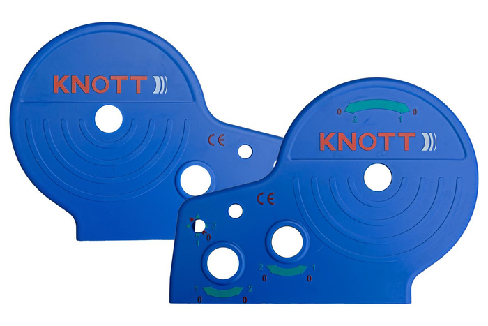 Blått hus for KNOTT vinsj