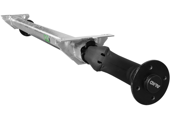 AL-KO OPTIMA ubremset aksel for tilhenger 750kg 1500mm 1820mm 4x100