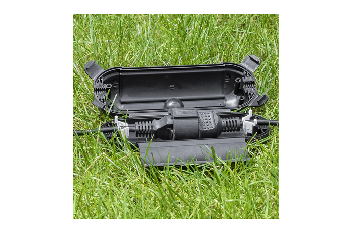 Vanntett hus for skjøteledning ProPlus SAFE BOX beskyttelsesboks for Schuko-plugg