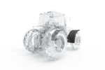 Skvettskjerm for landbruksmaskiner 24-33" DOMAR T10125 hjulbue 1050/330mm