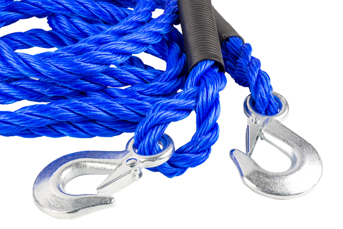 Slepetau med kroker LAMP slepestropp 4m/18mm/5t blå