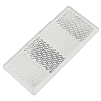 Hvit refleks lampe til tilhengeren