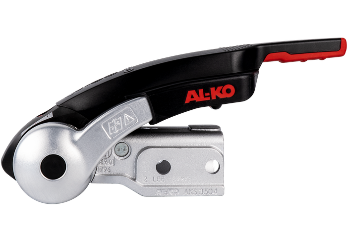 AL-KO AKS3504 kulefeste med stabilisator for en 3500 kg tilhenger med 60 mm rørdrag med tyveribeskyttelse