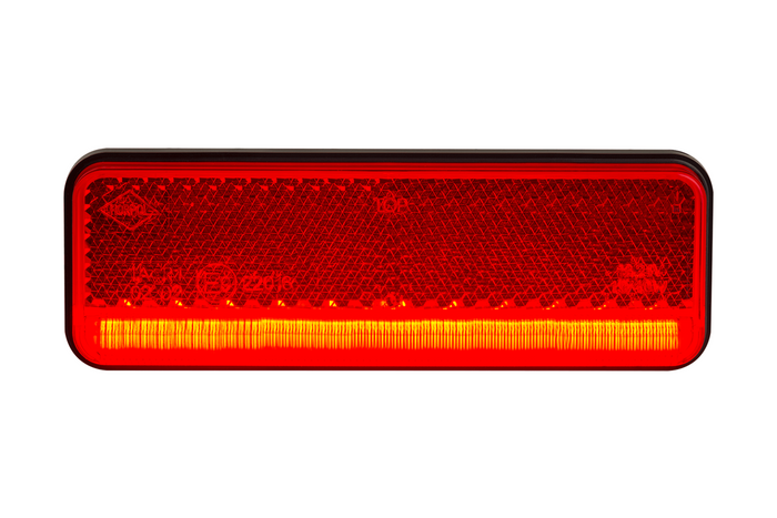 HORPOL LD 2437 LED-markeringslampe rød universal SLIM