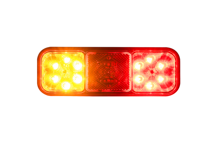 HORPOL LZD 2832 LED baklykt 3 funksjoner universal