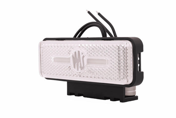 WAŚ W254 2035 LED hvit universalmarkeringslampe med holder