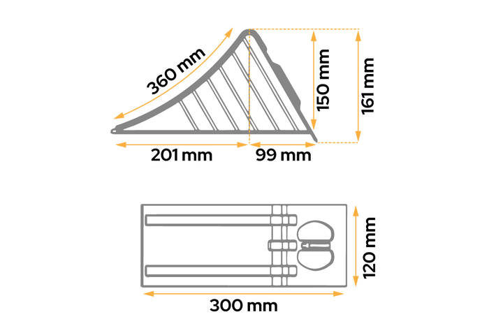 AL-KO H hjulkloss: 161mm UK36 metall