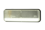 HORPOL LD 2434 LED-markeringslampe, universal, hvit, SLIM