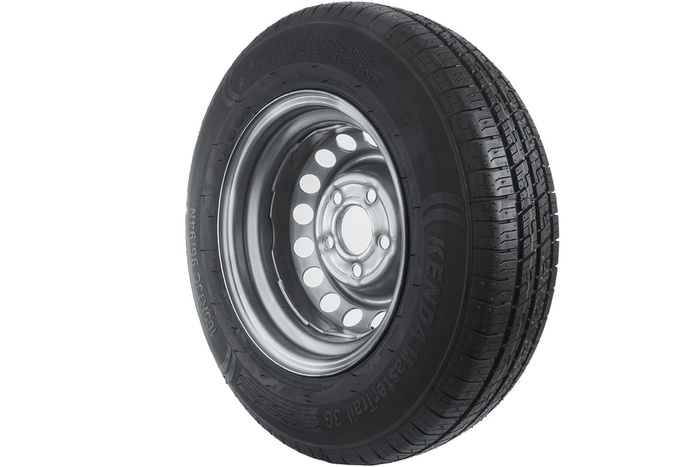 Forsterket hjul for tilhenger KENDA DEKK 165/80 R13C 96/94N KENDA FELG 4.5Jx13"H2 5x112 ET:30