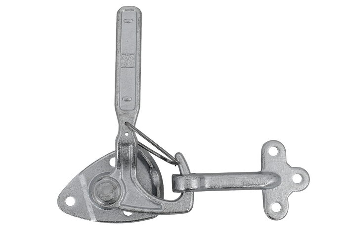 Venstre sidekobling med WINTERHOFF WV 20-L + WVG 20-A feste, komplett tilhengersidelukking