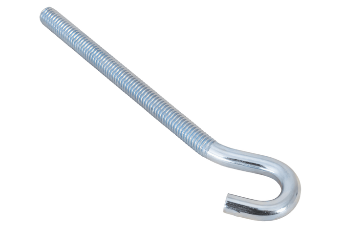 DROMET HZ M6x100 konstruksjonskrok med åpen ende (bøyd)