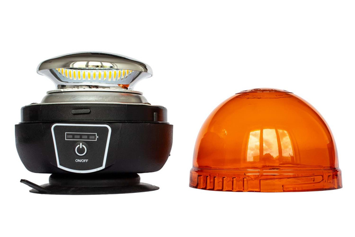 Beacon advarsel batteri LED beacon 14539