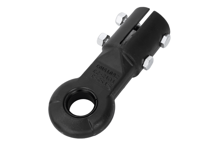 KNOTT KK6220S øyefeste for 3500 kg tilhenger med 60 mm rørformet dragstang