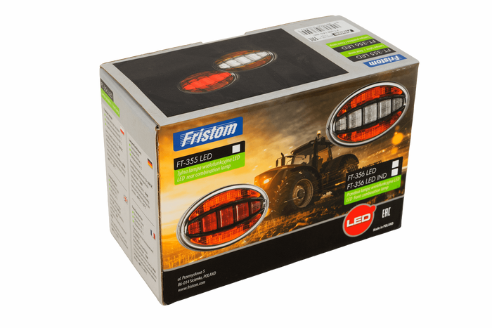 FRISTOM FT-356 LED frontlampe 3 funksjoner universal