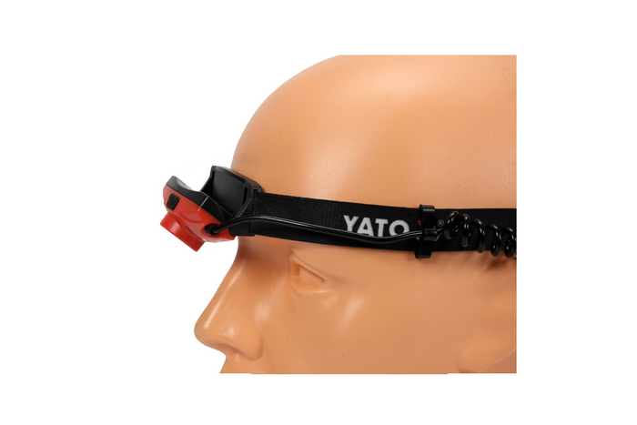 YATO YT-08596 LED-frontlykt, varsellys bak, 500 lm