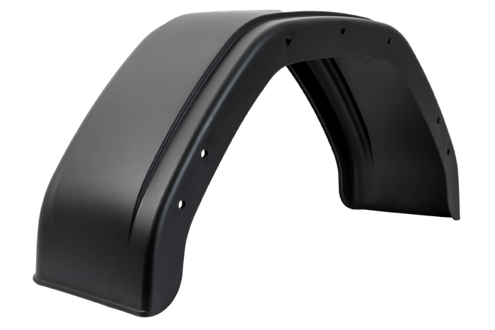 Skjerm for tilhenger 15-16" DE HAAN HMK 2480 hjulbue 800/240mm