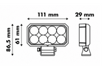 LED-arbeidslampereflektor LAYTZ LY7302 32xLED 3200lm rektangulær