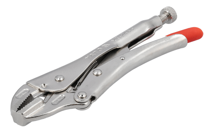 YATO YT-2453 kort låsetang, rette kjever, 250 mm