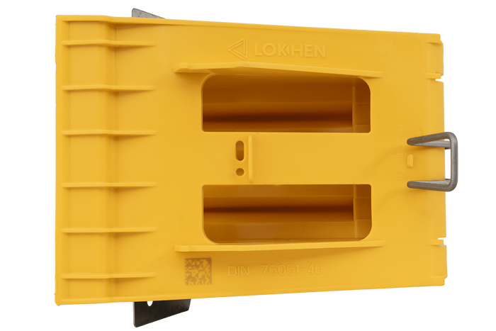 G46 hjulkloss med LOKHEN monteringsbrakett h: 190 mm