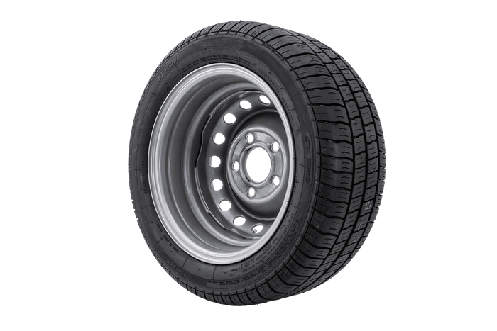 Forsterket hjul til henger TIRE GT Radial 195/50 R13C 104/101N FELG KENDA 6Jx13"H2 5x112 ET:30