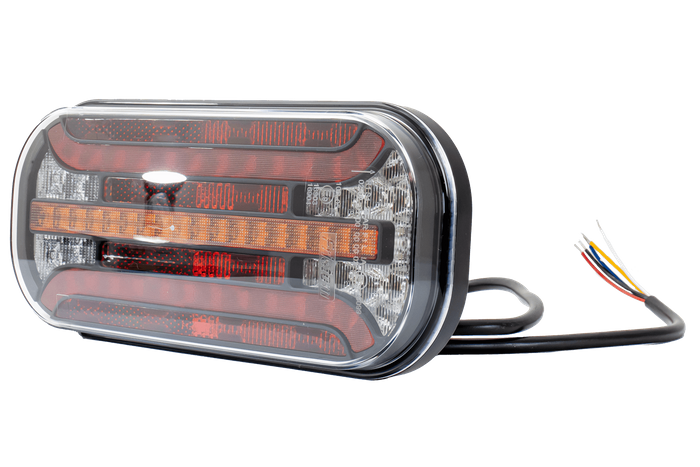 Baklys FRISTOM FT-230 LED 6 funksjoner universal