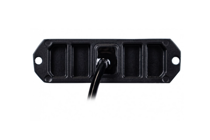 KAMAR LW0025-ALR-1 LED-varsellampe, oransje blinkende lys