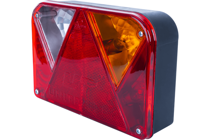 Lyssett: DOBPLAST DPT35 baklykter + ASPÖCK FLEXIPOINT I sidemarkeringslys + MANTES 5,2m 7-PIN ledningsnett