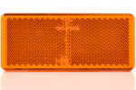 Reflekterende 96x42 mm med selvklebende tape