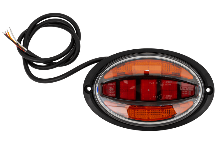 FRISTOM FT-355 LED universal baklys med innfelt hus