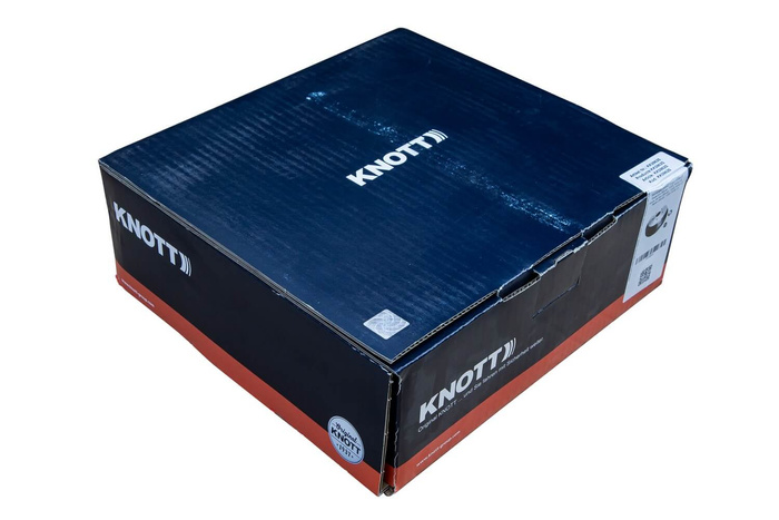 Bremsetrommel med lager KNOTT 250x40 5x112 M12X1.5