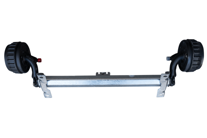 AL-KO COMPACT bremseaksel for tilhenger / bergingsbil 750kg 700mm 1100mm 5x112