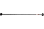 KNOTT VR7 ubremset stiv aksel med fjær for tilhenger 750 kg 1480 mm 1820 mm 4x100