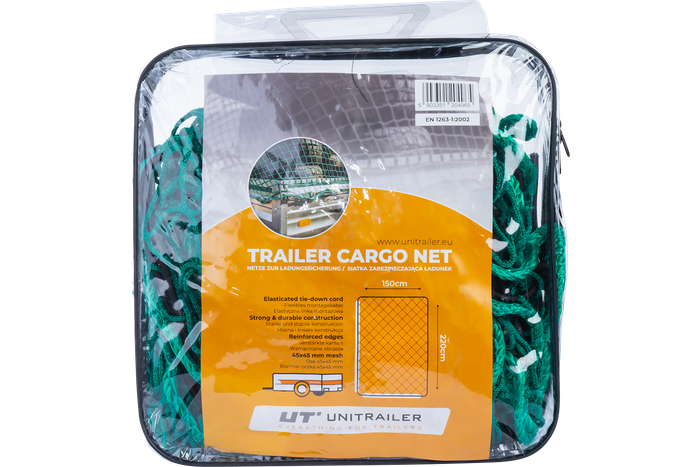 UNITRAILER sikkerhetsnett for tilhengere - størrelse 2,2x1,5 m