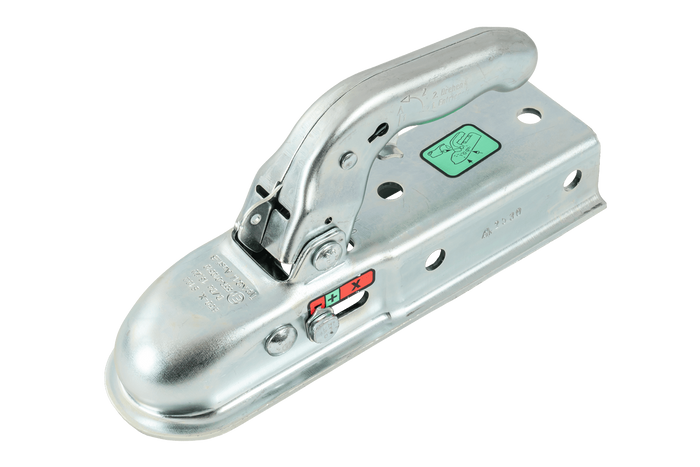 KNOTT KQ14-B kulekobling for 1400 kg tilhenger med 60 mm firkantet dragstang