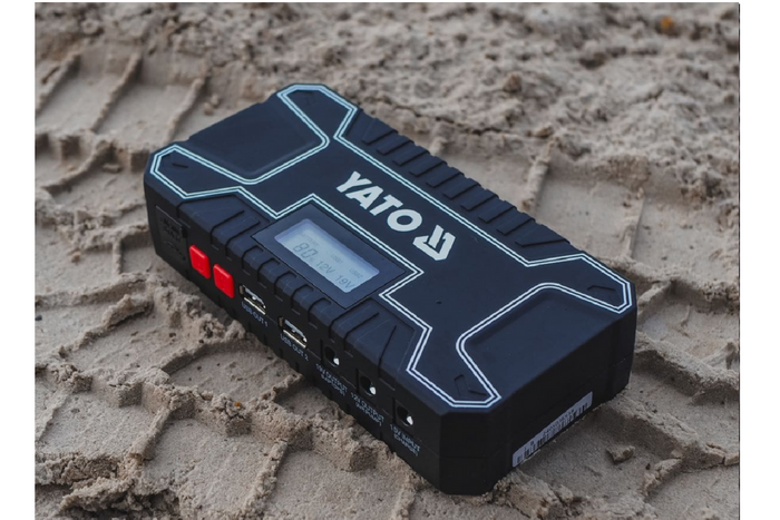 YATO YT-83082 powerbank 12000mAh med LCD-skjerm