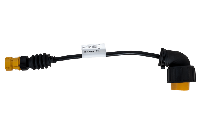 Bajonettadapter 5-pinners / vinklet kontakt ASS2 7-pinners ASPÖCK venstre adapter