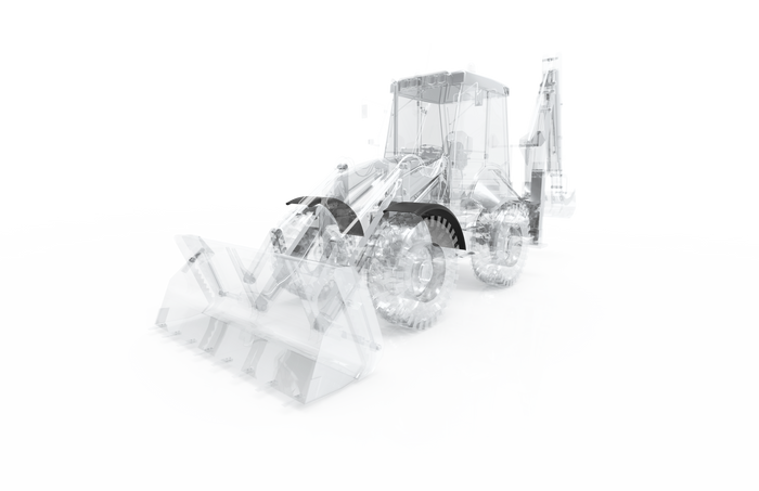 Fender for landbruksmaskiner 20-28" DOMAR T10130 hjulbue 1100/410mm