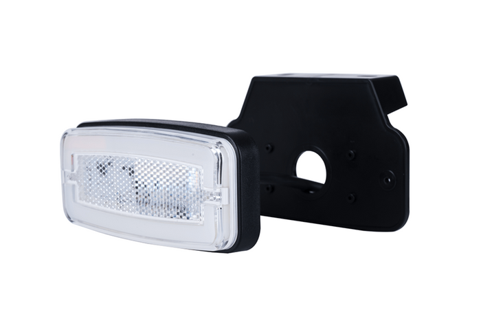 HORPOL LD 2764 LED hvit universalmarkeringslampe med holder