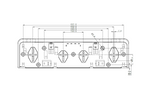 Nummerskiltramme med LED-belysning FRISTOM FT-264 LED M15