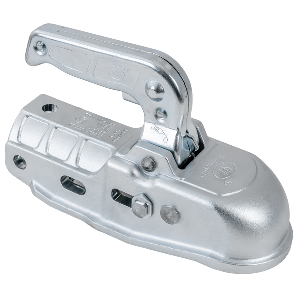 STEELPRESS BC-3000C-00-00+Z2 kulekobling for 3000 kg tilhenger med 35-50 mm rørdrag, støpejern